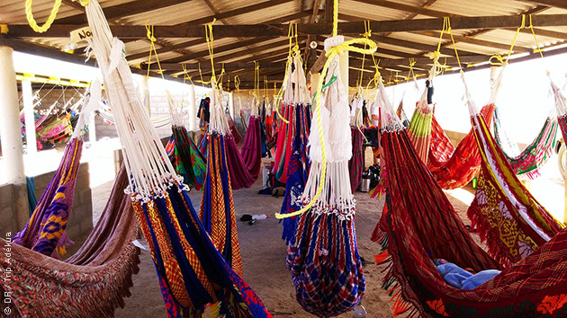 Lors de ce trek en Colombie, vous êtes logés en gîtes, bivouac et même hamac !