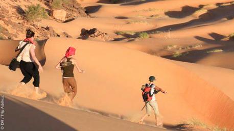 Circuit trekking en Mauritanie, dans le désert de l'Adrar