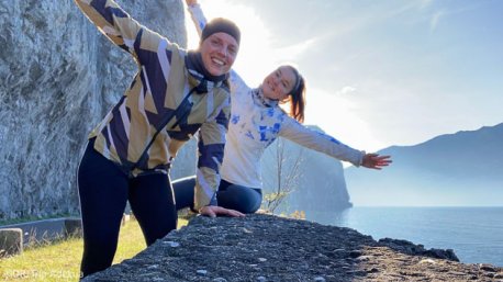 week-end trek entre amis en Italie