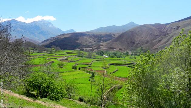 Magnifique séjour trekking dans le Haut Atlas du Maroc, autour du mont M'Goun