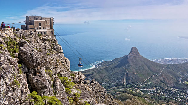 Table Mountain au Cap pour débuter votre trek en Afrique du Sud