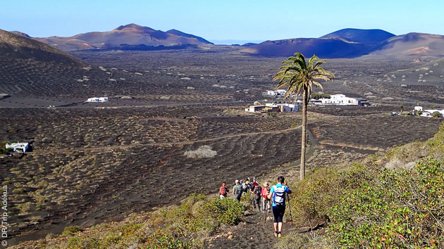 Volcans, plages, lagune... des paysages de rêves pour ce séjour trekking à Lanzarote