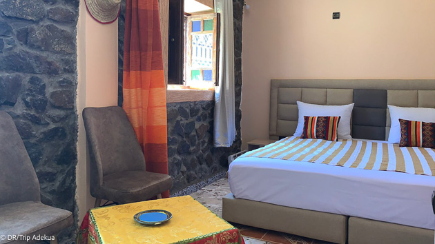 Gîte et hôtel tout confort pendant votre trek au Maroc