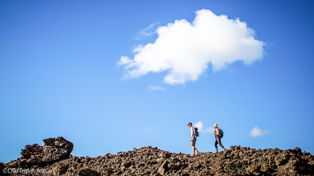 Randonnée trekking aux Canaries entre Lanzarote et La Graciosa