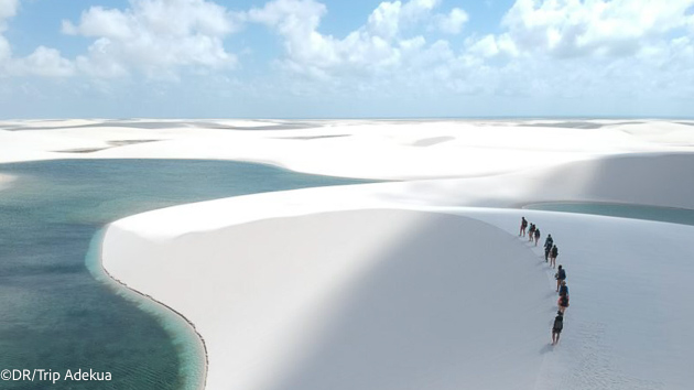 Trek dans les dunes du parc national des Lençóis Maranhenses
