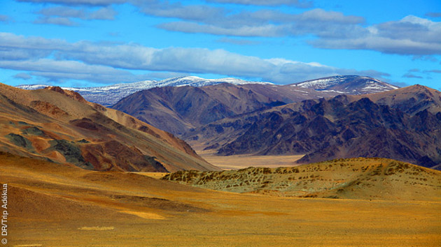 Trekking dans le massif du Kharkhira en Mongolie