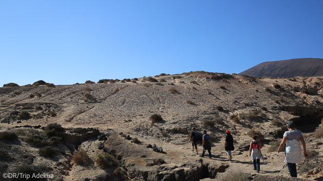 Votre trek en liberté sur l'pile de Lanzarote aux Canaries